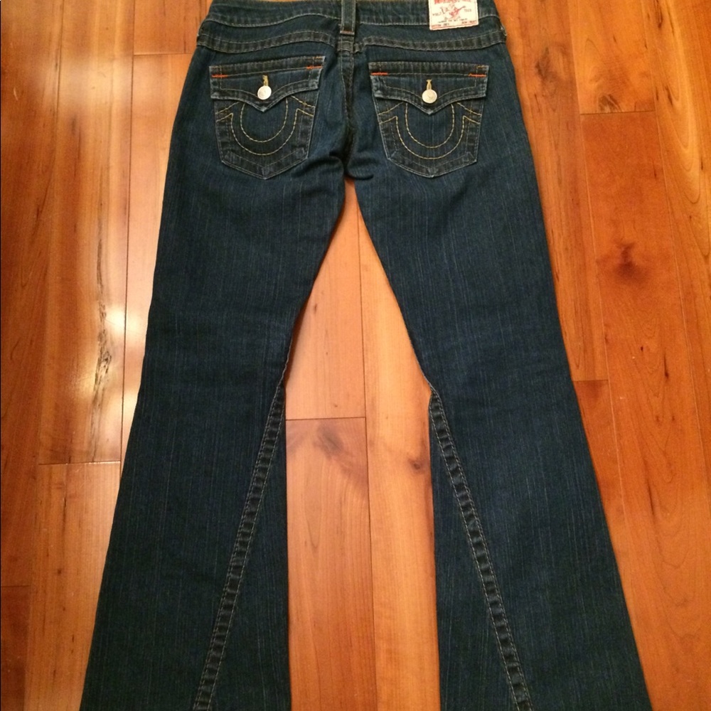 True Religion Joey Flare Twisted Seam Size 28